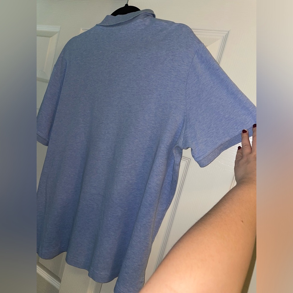 Polo Ralph Lauren Men’s Blue Polo Collared Shirt - Picture 7 of 7